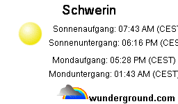 Click for Schwerin, Germany Forecast